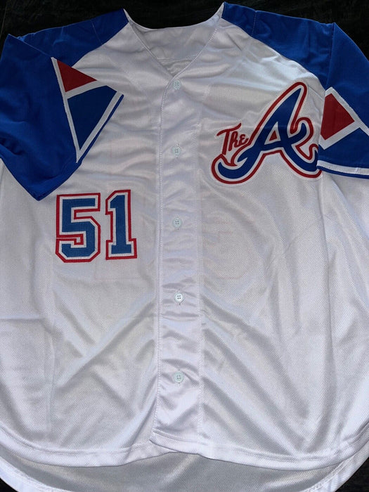 Chris Sale Atlanta Braves Auto Signed Custom Jersey Beckett Hologram City .