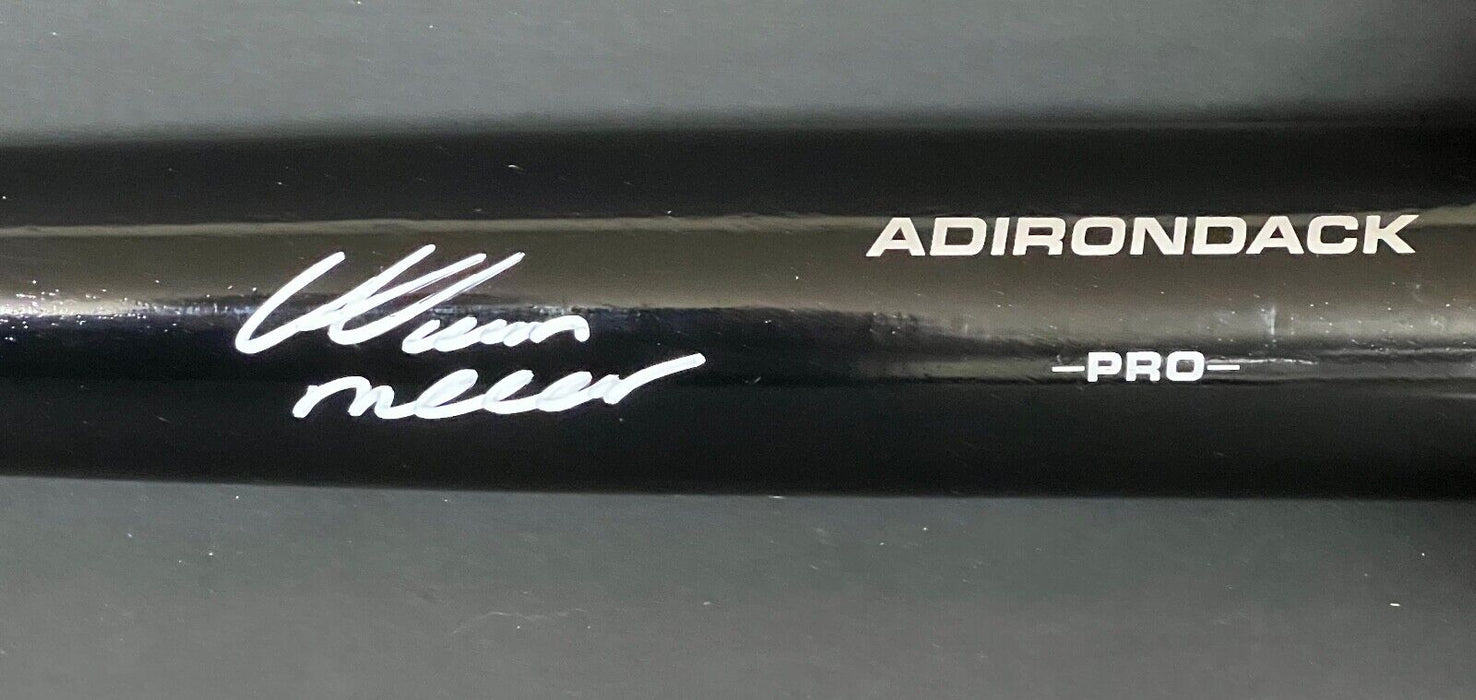 Aidan Miller Phillies Auto Signed Black Bat Beckett Witness Hologram