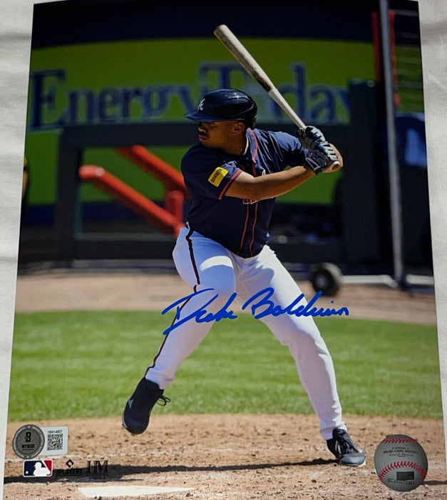 Drake Baldwin Atlanta Braves Autographed Signed 8x10 Photo Beckett Witness .