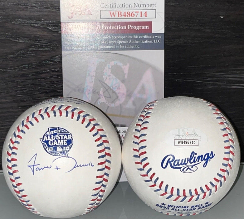 Jarren Duran Red Sox Signed 2024 All Star Baseball JSA Wit COA