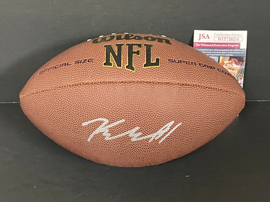 Kyle Hamilton Notre Dame Auto Signed NFL FOOTBALL JSA Witness COA *