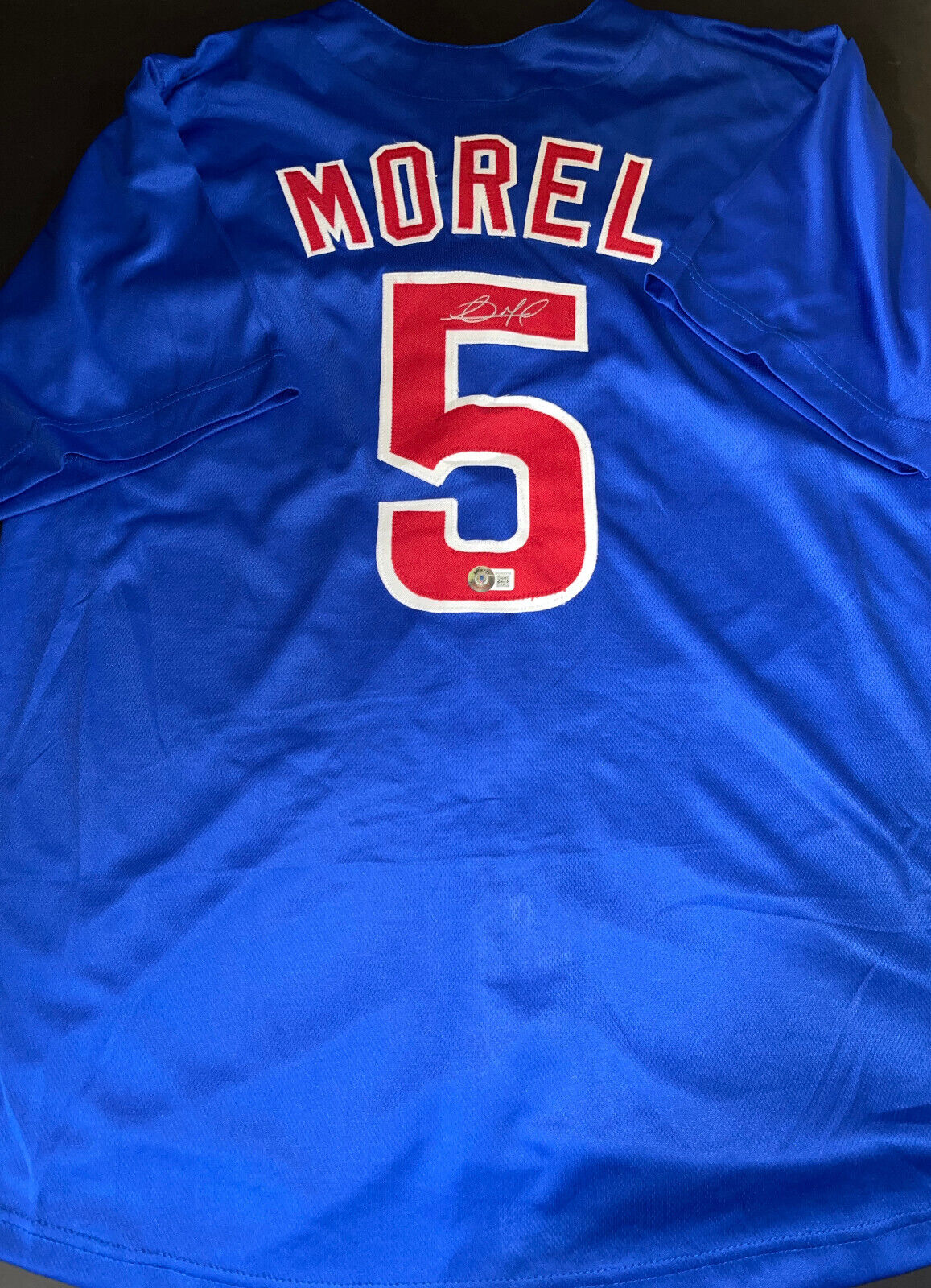 Christopher Morel Signed Chicago Cub Jersey (PSA COA) 2022 Rookie