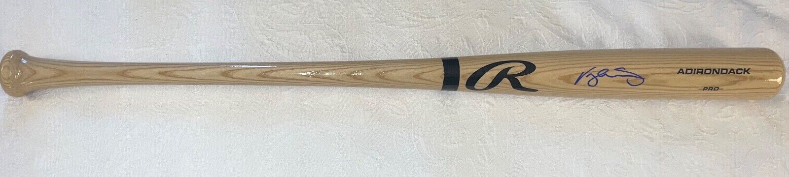 Vaughn Grissom Red Sox Auto Signed Rawlings Bat Beckett Hologram Blonde .