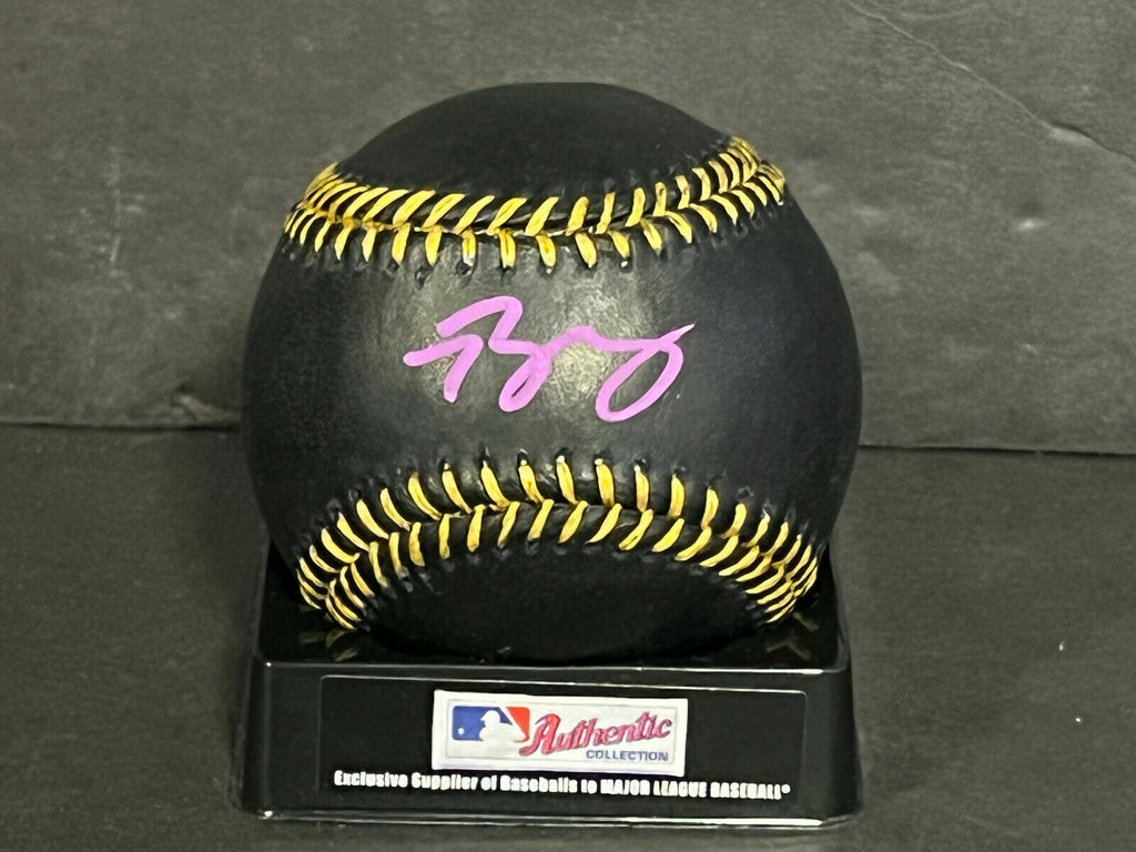 Benny Montgomery Rockies Auto Signed Baseball Beckett WITNESS FULL NAM —  SidsGraphs