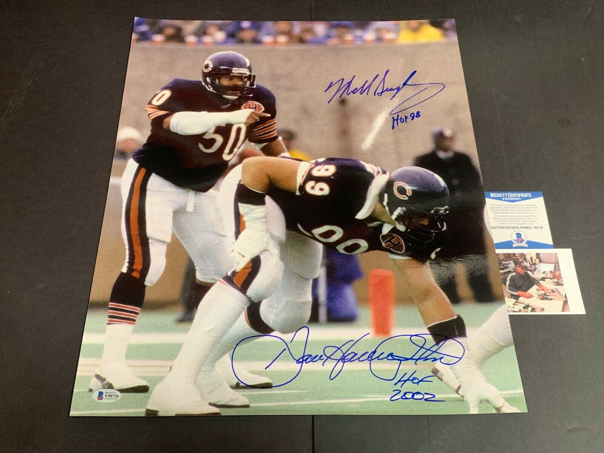 Mike Singletary Chicago Bears signed autographed, 8x10 Photo, COA