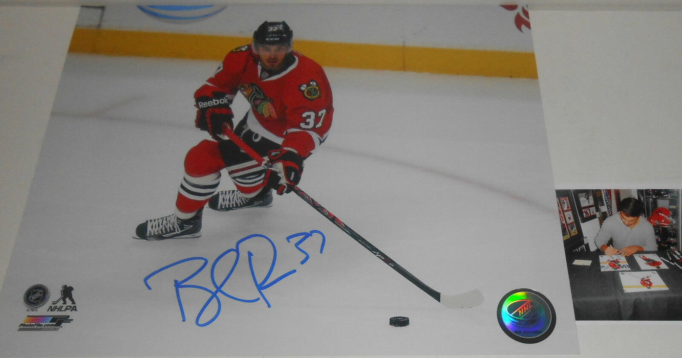 Brandon Pirri Chicago Blackhawks Signed 8x10 Horizontal A