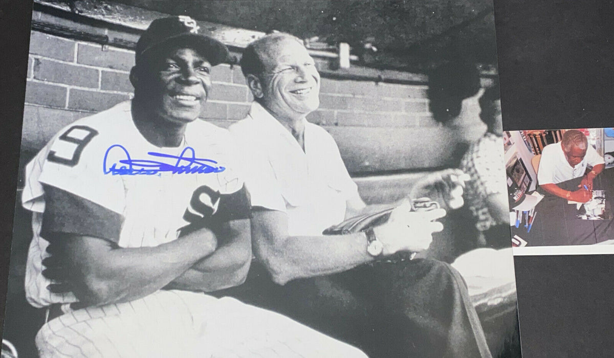 AUTOGRAPHED MINNIE MINOSO 8x10 Chicago White Sox Photo