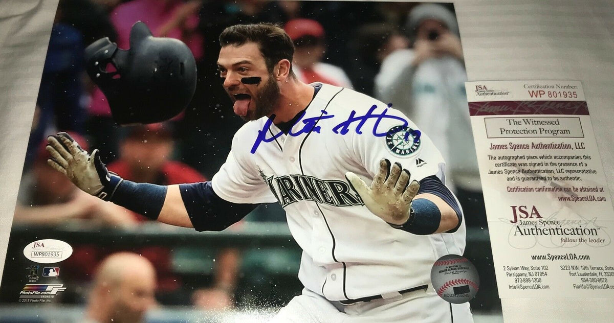 Signed Mitch Haniger Photo - Milwaukee Brewers 8x10 W coa